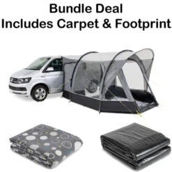 Kampa Action Drive-Away Awning Bundle Deal