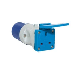 Short Conversion CEE Plug To 13 Amp Socket