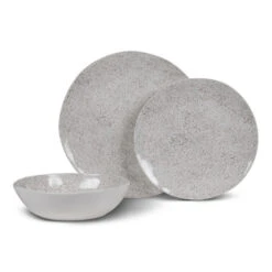 Kampa Natural Stone 12-Piece Melamine Set