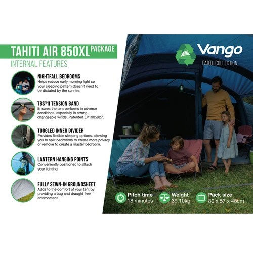 Vango Tahiti 850XL Air Tent - Image 4