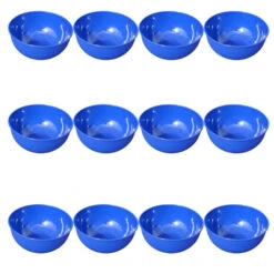 Camping Blue Poly Bowl X 12