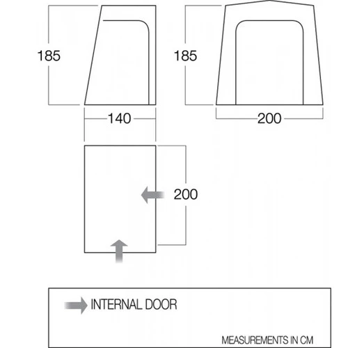 Vango Sports Awning Bedroom - BR004 - Image 2
